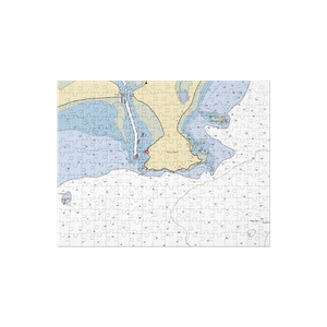 Prouts Neck Yacht Club (Scarborough, ME) NOAA Chart Jigsaw Puzzle