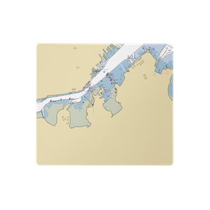 Thomas Knight Park & Knightville Landing (Portland, ME) NOAA Chart  Gaming Mouse Pad