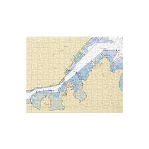 Portland Yacht Services (Portland, ME) NOAA Chart Jigsaw Puzzle