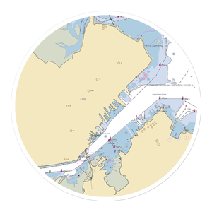 Union Wharf (Portland, ME) NOAA Chart Sticker