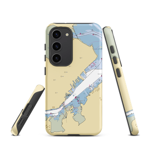 Portland Pier (Portland, ME) NOAA Chart Samsung Phone Case