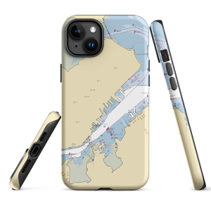 Portland Pier (Portland, ME) NOAA Chart  Tough iPhone Case