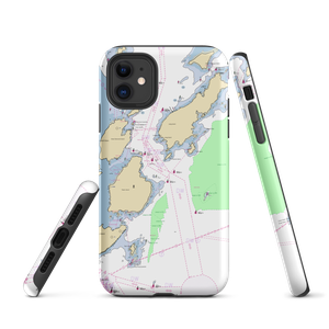 Fore Points Marina (Portland, ME) NOAA Chart  Tough iPhone Case