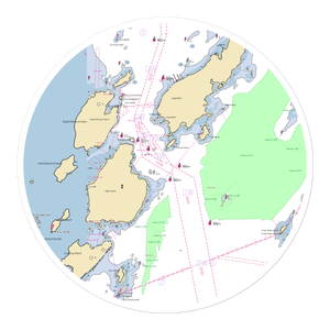 Fore Points Marina (Portland, ME) NOAA Chart Sticker