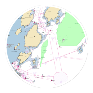 Centerboard Yacht Club (Portland, ME) NOAA Chart Sticker