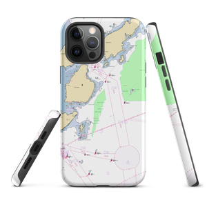 Aspasia Marina (Portland, ME) NOAA Chart  Tough iPhone Case