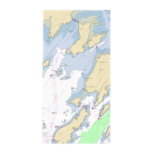 Handy Boat Service (Cumberland Foreside, ME) NOAA Chart Towel