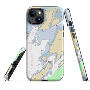 Portland Yacht Club (Cumberland Foreside, ME) NOAA Chart  Tough iPhone Case