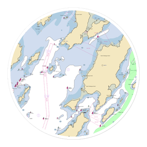 Portland Yacht Club (Cumberland Foreside, ME) NOAA Chart Sticker