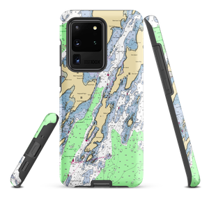 Orrs Bailey Yacht Club (Bailey Island, ME) NOAA Chart Samsung Phone Case