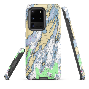 Lesters Wharf (Orrs Island, ME) NOAA Chart Samsung Phone Case