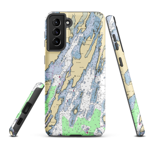 Lesters Wharf (Orrs Island, ME) NOAA Chart Samsung Phone Case