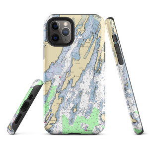 Lesters Wharf (Orrs Island, ME) NOAA Chart  Tough iPhone Case