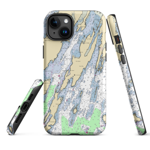 Lesters Wharf (Orrs Island, ME) NOAA Chart  Tough iPhone Case