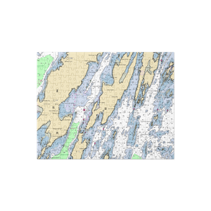 Lesters Wharf (Orrs Island, ME) NOAA Chart Jigsaw Puzzle