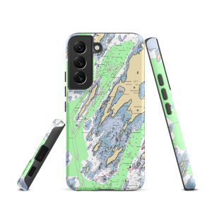 Finestkind Boatyard (Bailey Island, ME) NOAA Chart Samsung Phone Case