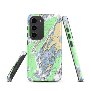 Finestkind Boatyard (Bailey Island, ME) NOAA Chart Samsung Phone Case