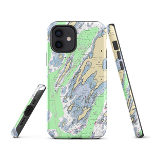 Finestkind Boatyard (Bailey Island, ME) NOAA Chart  Tough iPhone Case