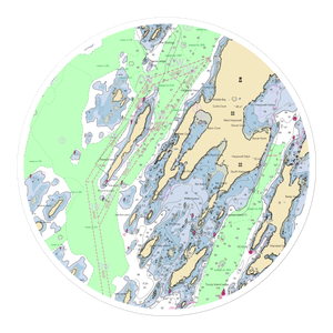 Finestkind Boatyard (Bailey Island, ME) NOAA Chart Sticker