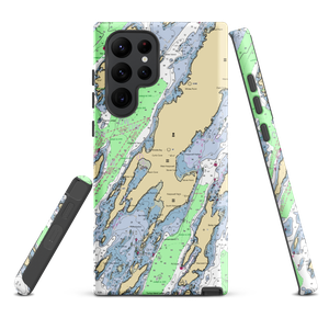 Wild Duck Boat Works (Harpswell, ME) NOAA Chart Samsung Phone Case