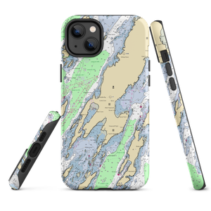 Wild Duck Boat Works (Harpswell, ME) NOAA Chart  Tough iPhone Case