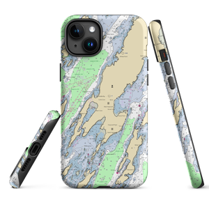 Wild Duck Boat Works (Harpswell, ME) NOAA Chart  Tough iPhone Case