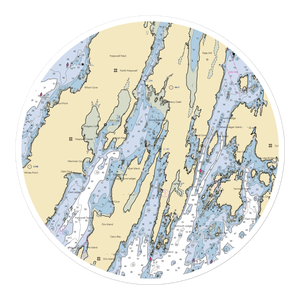 High Head Yacht Club (Orrs Island, ME) NOAA Chart Sticker