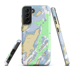 Chebeague Island Boat Yard (Chebeague Island, ME) NOAA Chart Samsung Phone Case