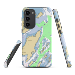 Stone Wharf (Chebeague Island, ME) NOAA Chart Samsung Phone Case