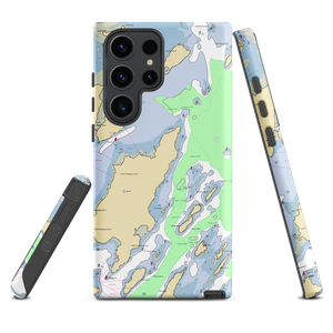 Stone Wharf (Chebeague Island, ME) NOAA Chart Samsung Phone Case