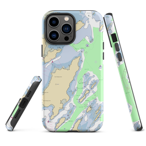 Stone Wharf (Chebeague Island, ME) NOAA Chart  Tough iPhone Case