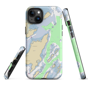 Stone Wharf (Chebeague Island, ME) NOAA Chart  Tough iPhone Case