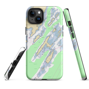 Cliff Island Store & Cafe (Chebeague Island, ME) NOAA Chart  Tough iPhone Case