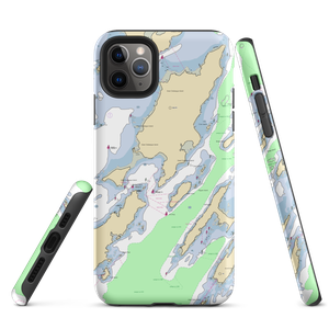 Chebeague Island Ferry Dock (Chebeague Island, ME) NOAA Chart  Tough iPhone Case