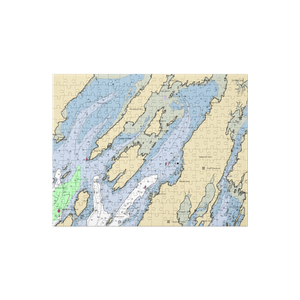 Paul's Marina (Harpswell, ME) NOAA Chart Jigsaw Puzzle