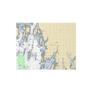 Sebasco Harbor Resort (Sebasco Estates, ME) NOAA Chart Jigsaw Puzzle