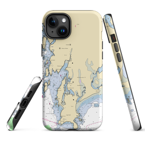 Small Point Marina (Sebasco Estates, ME) NOAA Chart  Tough iPhone Case