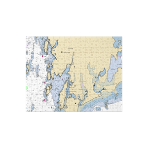 Small Point Marina (Sebasco Estates, ME) NOAA Chart Jigsaw Puzzle