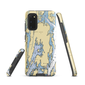 Safe Harbor Great Island (Sebasco Estates, ME) NOAA Chart Samsung Phone Case