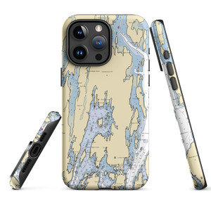 Safe Harbor Great Island (Sebasco Estates, ME) NOAA Chart  Tough iPhone Case