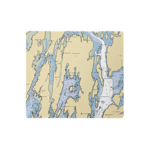 Safe Harbor Great Island (Sebasco Estates, ME) NOAA Chart  Gaming Mouse Pad