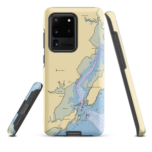 Rings Marine Service (South Freeport, ME) NOAA Chart Samsung Phone Case