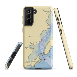 Rings Marine Service (South Freeport, ME) NOAA Chart Samsung Phone Case