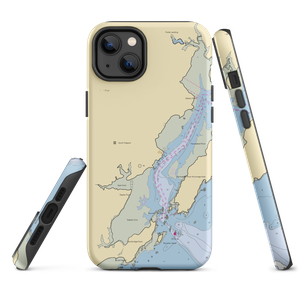 Rings Marine Service (South Freeport, ME) NOAA Chart  Tough iPhone Case