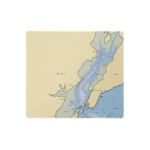 Rings Marine Service (South Freeport, ME) NOAA Chart  Gaming Mouse Pad