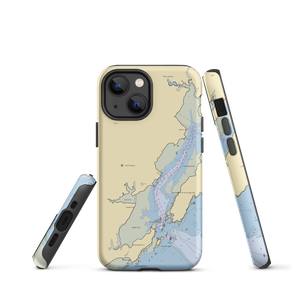 Strouts Point Wharf Company (South Freeport, ME) NOAA Chart  Tough iPhone Case