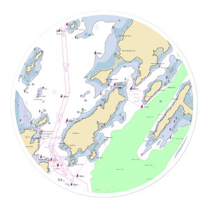 Casco Bay Lobster Co. (Portland, ME) NOAA Chart Sticker