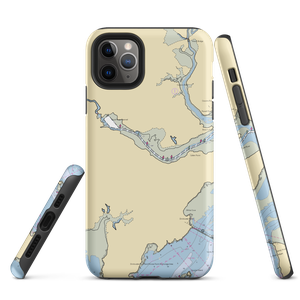 Royal River Boatyard (Yarmouth, ME) NOAA Chart  Tough iPhone Case