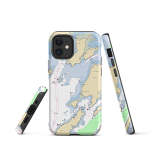 Falmouth Town Landing (Cumberland Foreside, ME) NOAA Chart  Tough iPhone Case