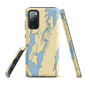 Back River Boat Yard (Georgetown, ME) NOAA Chart Samsung Phone Case